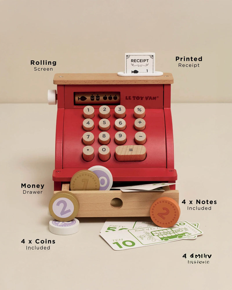 Le Toy Van Toy Le Toy Van Shop Till Cash Register