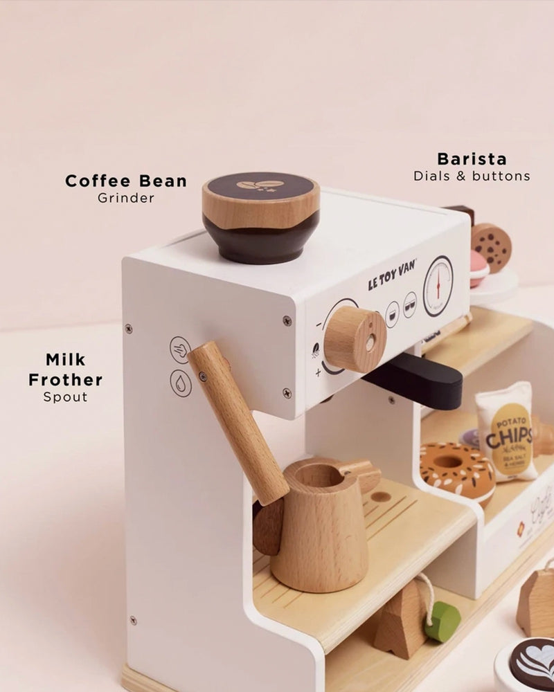 Le Toy Van Wooden Toys Le Toy Van Barista Café Shop