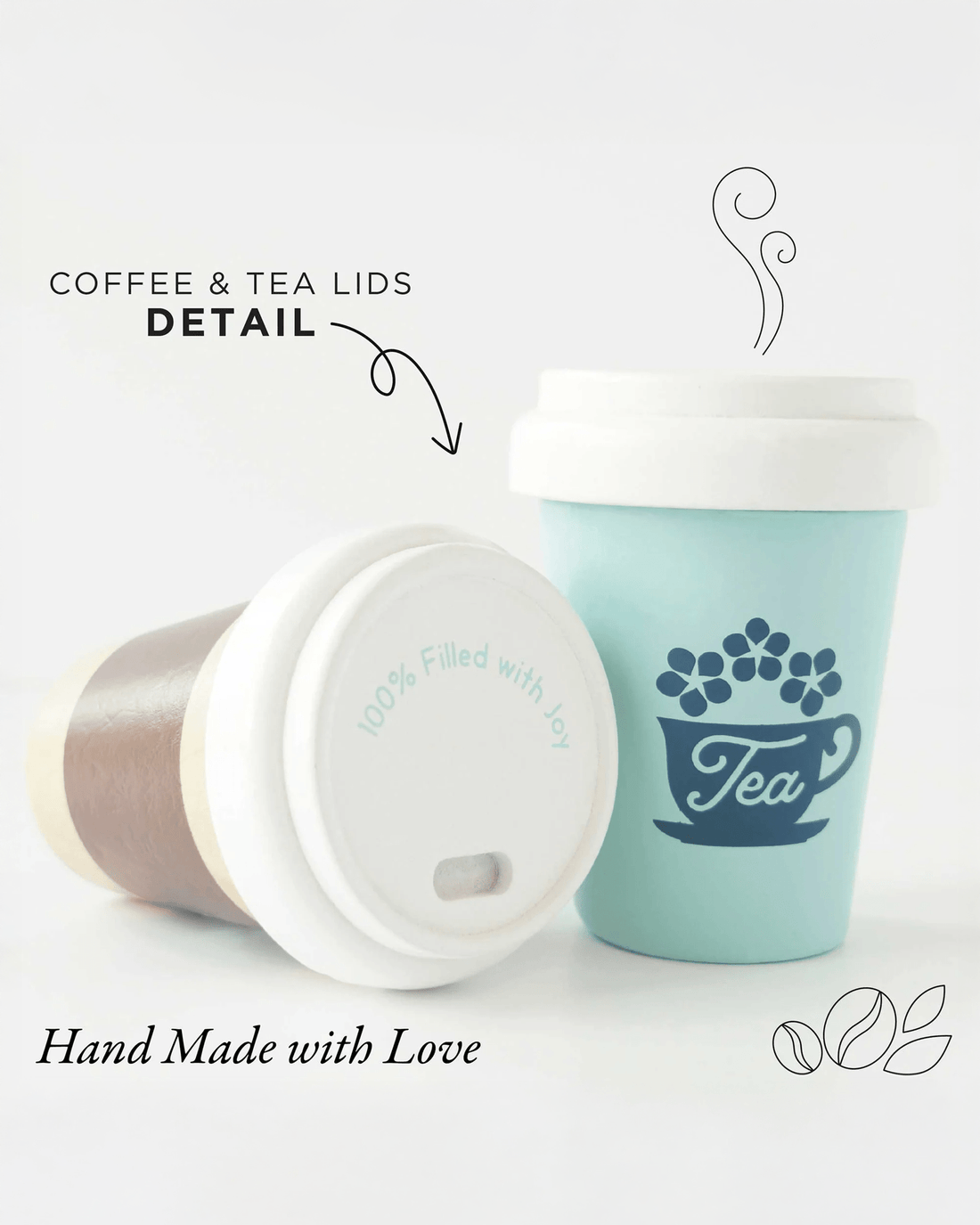 Le Toy Van Toy Le Toy Van Tea and Coffee Cups