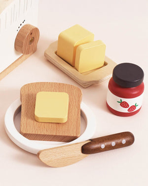 Le Toy Van Toy Le Toy Van Pop Up Toaster Breakfast Set