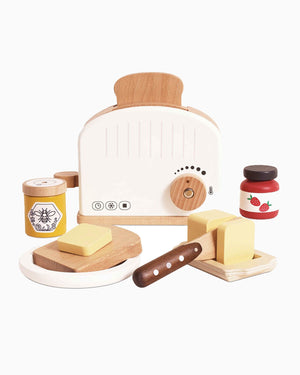 Le Toy Van Toy Le Toy Van Pop Up Toaster Breakfast Set