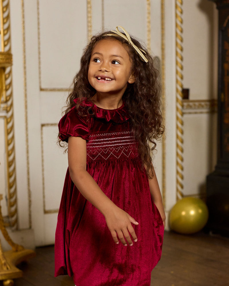 Lily Rose Gold Dress Zara Smocked Dress