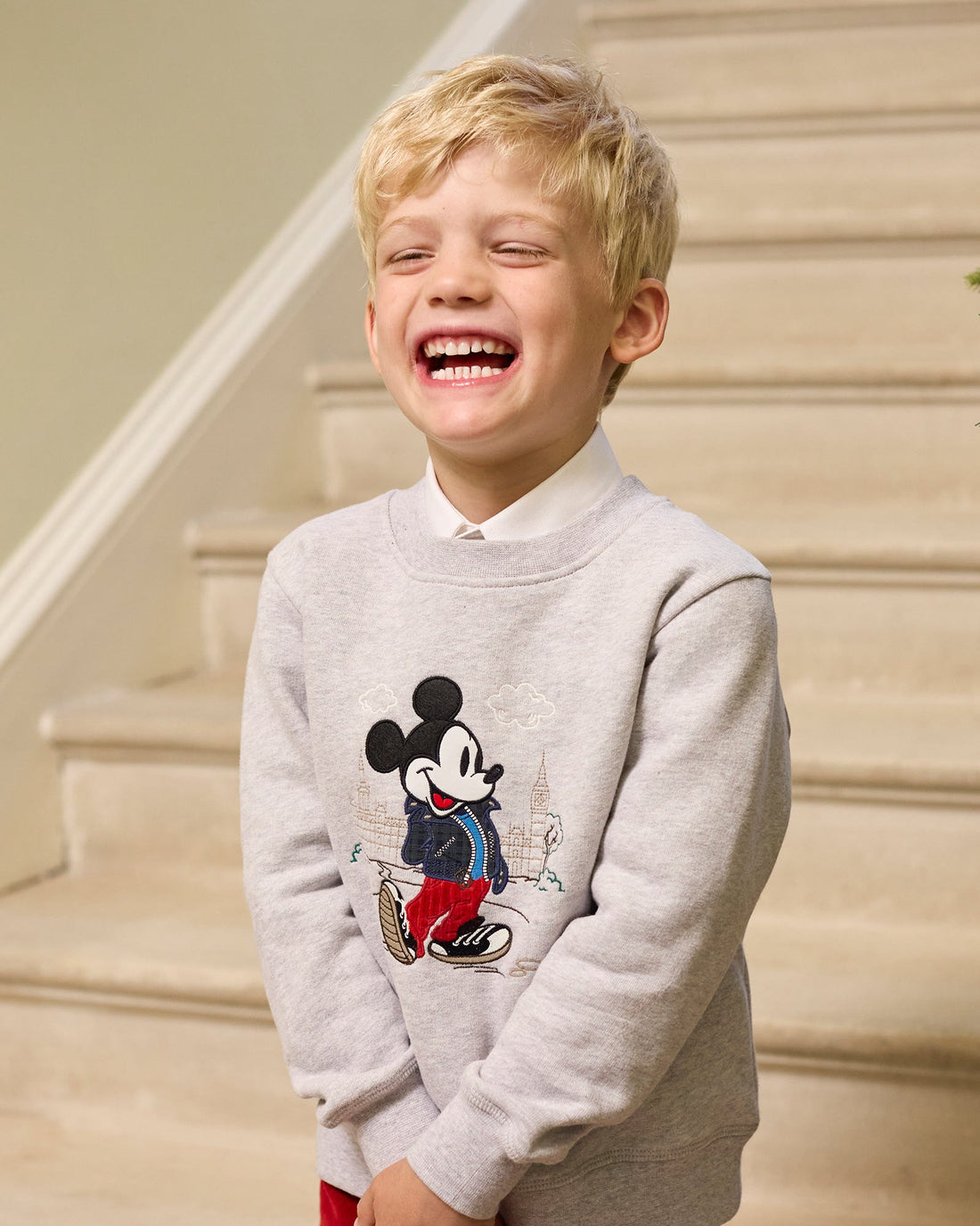 Disney X Trotters Sweatshirt Mickey Mouse Sweatshirt