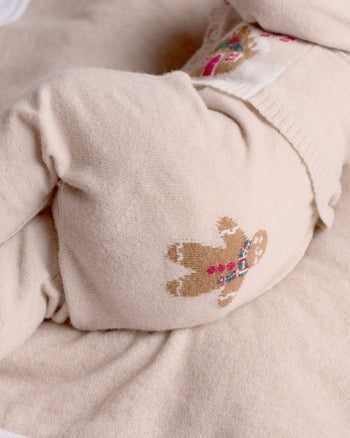 Lapinou Leggings Baby Gingerbread Man Leggings