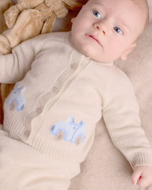 Lapinou Cardigan Baby Benji Car Cardigan