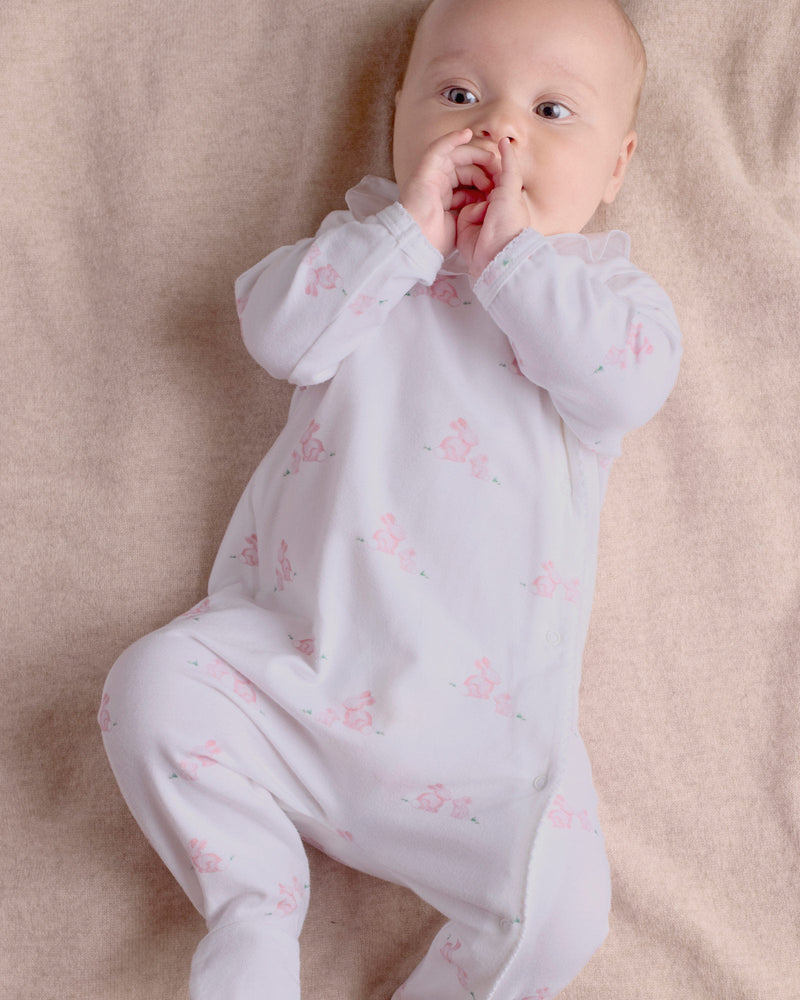 Lapinou All-in-One Baby Bunny All-in-One in Pale Pink