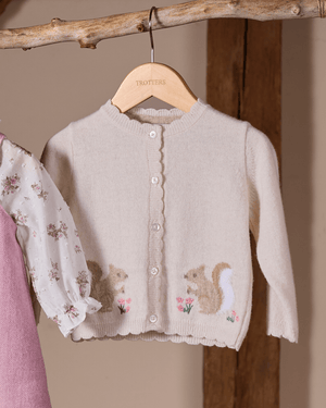 Confiture Cardigan Baby Squirrel Cardigan