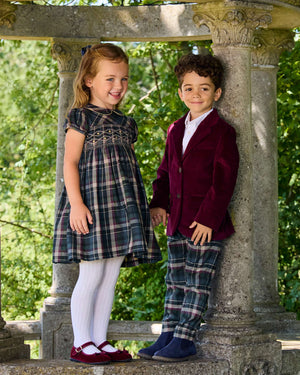 Chelsea Clothing Company Trousers Donald Trousers in Multi Tartan