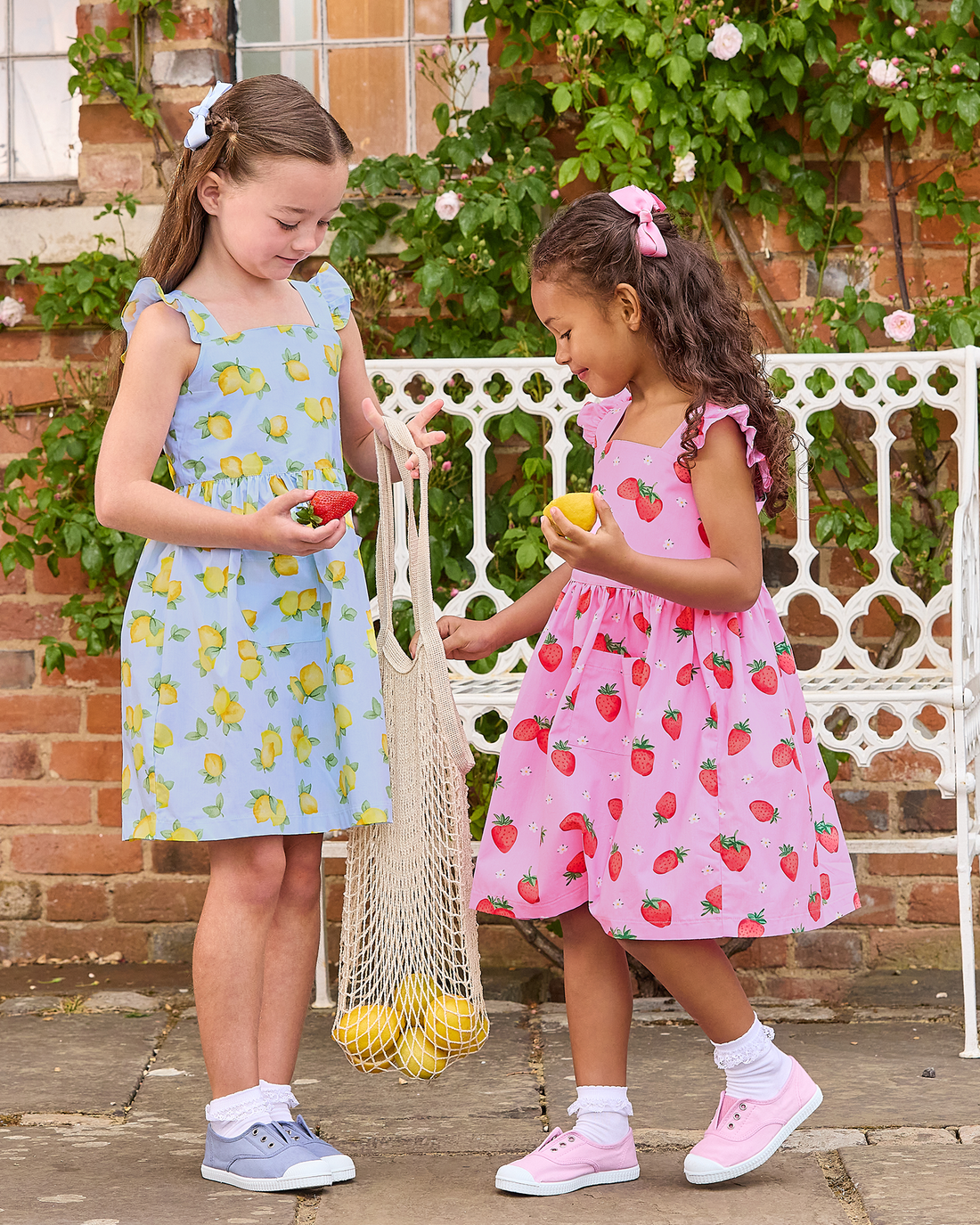 Confiture Dress Adelina Summer Dress in Strawberry