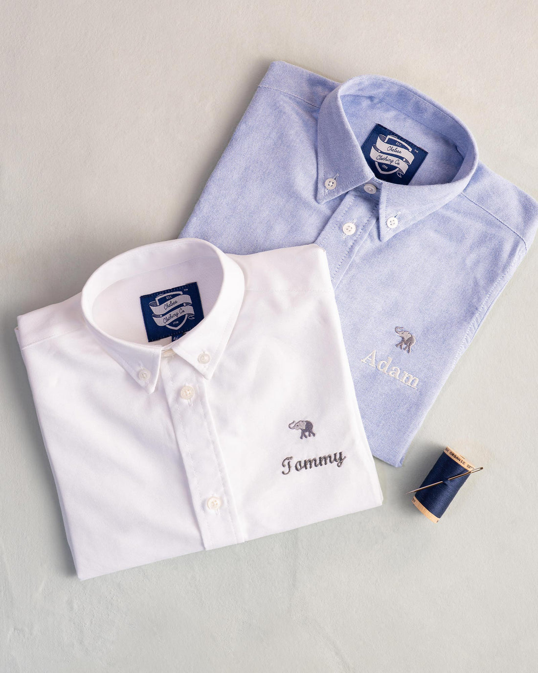 Chelsea Clothing Company Shirt Thomas Shirt in Oxford Blue