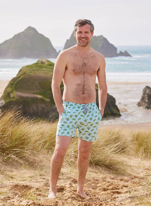 Hampton Swim Swimshorts Mens Daddy & Me Swimshorts in Turtle