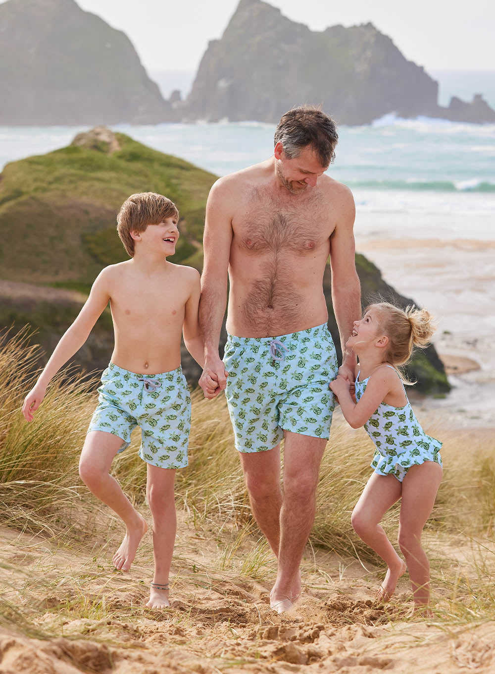 Hampton Swim Swimshorts Boys Swimshorts in Turtle