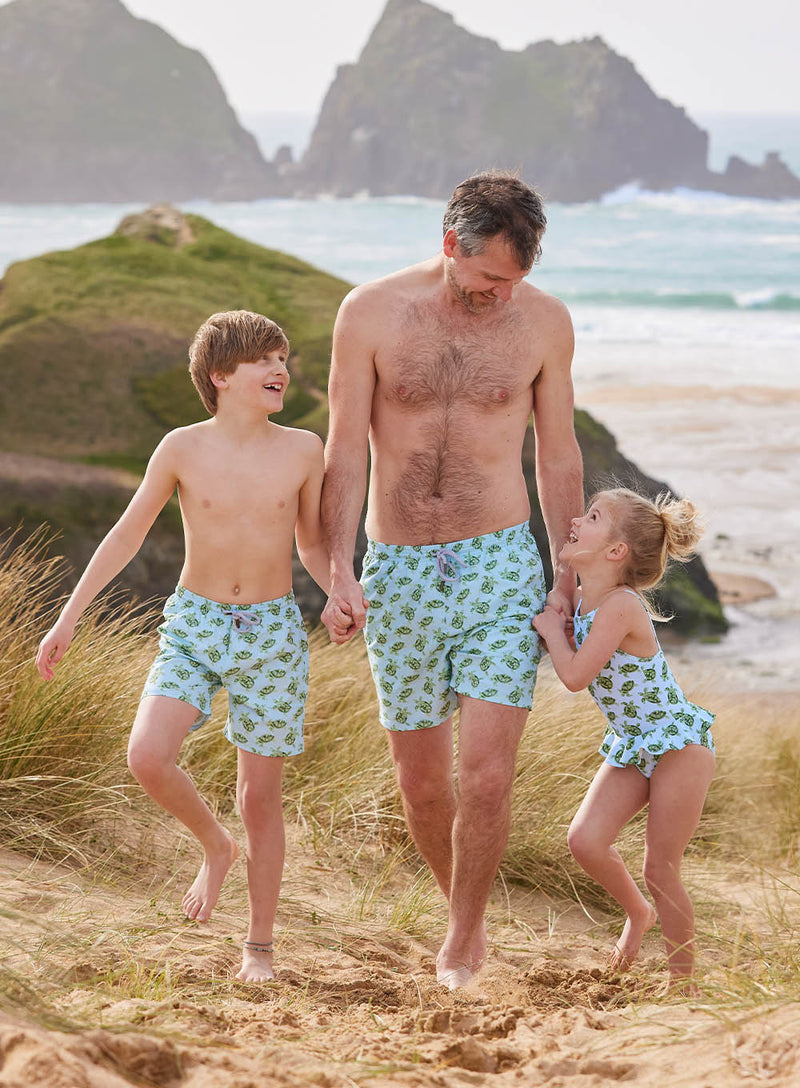 Hampton Swim Swimshorts Boys Swimshorts in Turtle