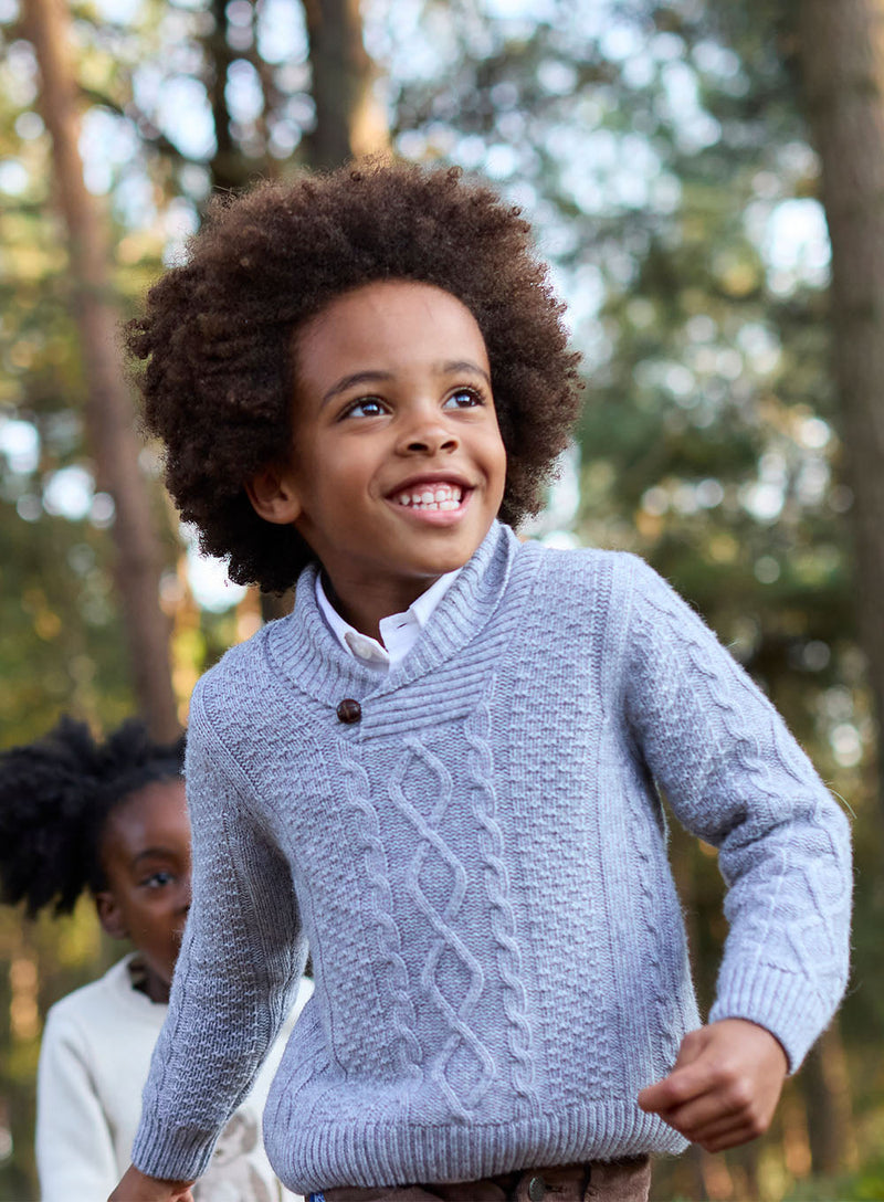 Chelsea Clothing Company Jumper Finn Shawl Collar Jumper