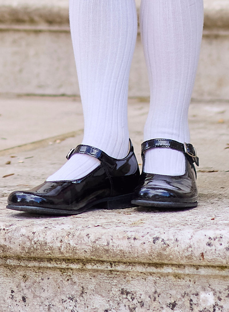 Hampton Classics School Shoes Hampton Classics Kate School Shoes in Black Patent
