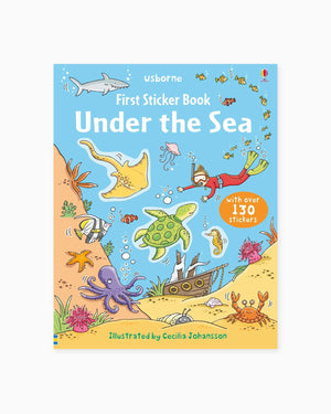 Usborne Book Usborne's First Sticker Book Under The Sea