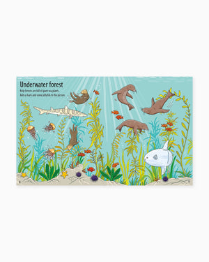 Usborne Book Usborne's First Sticker Book Under The Sea
