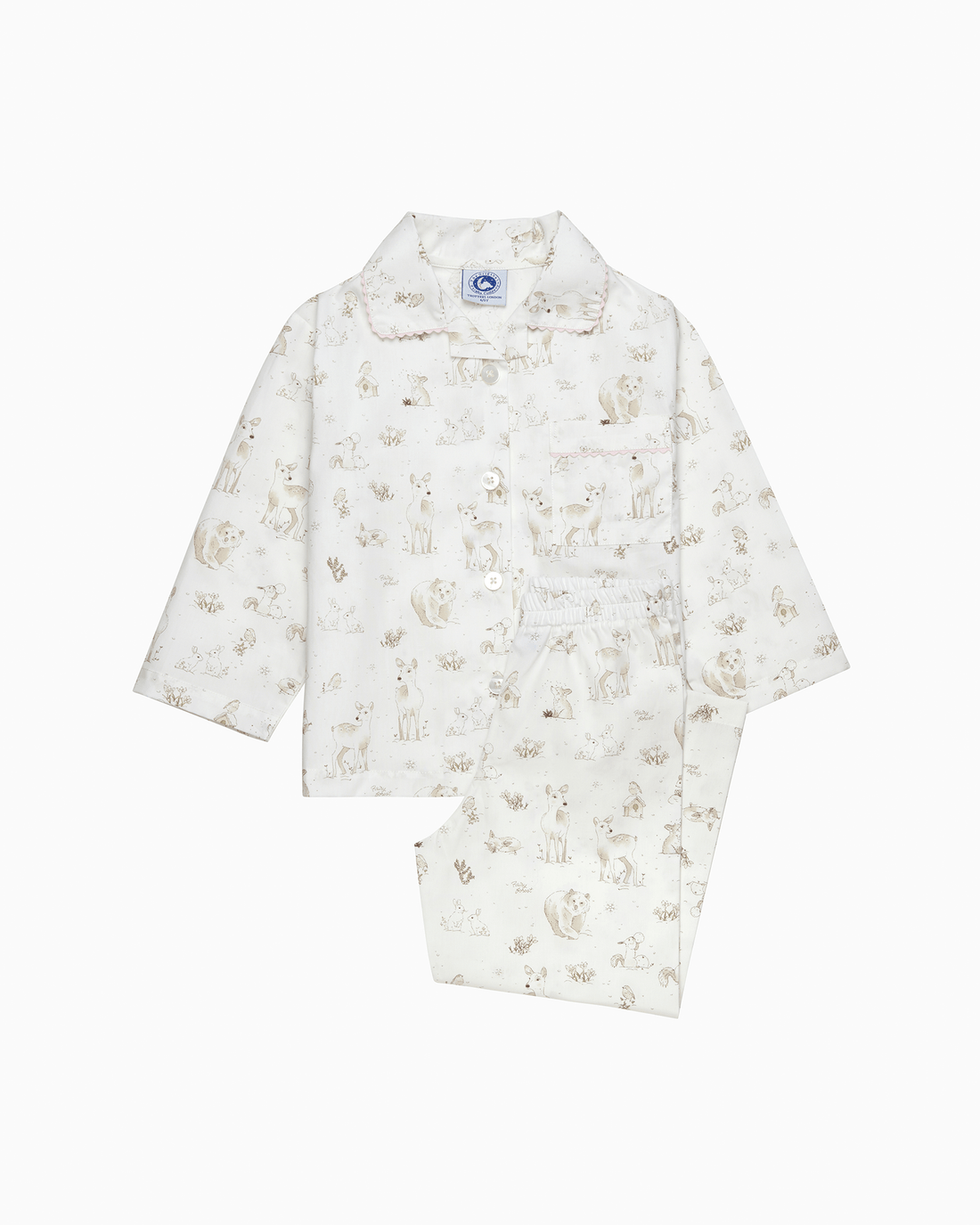 Original Pyjama Company Pyjamas Winter Woodland Pyjamas