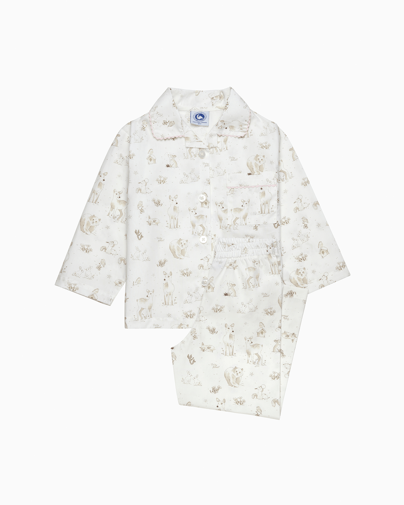 Original Pyjama Company Pyjamas Winter Woodland Pyjamas