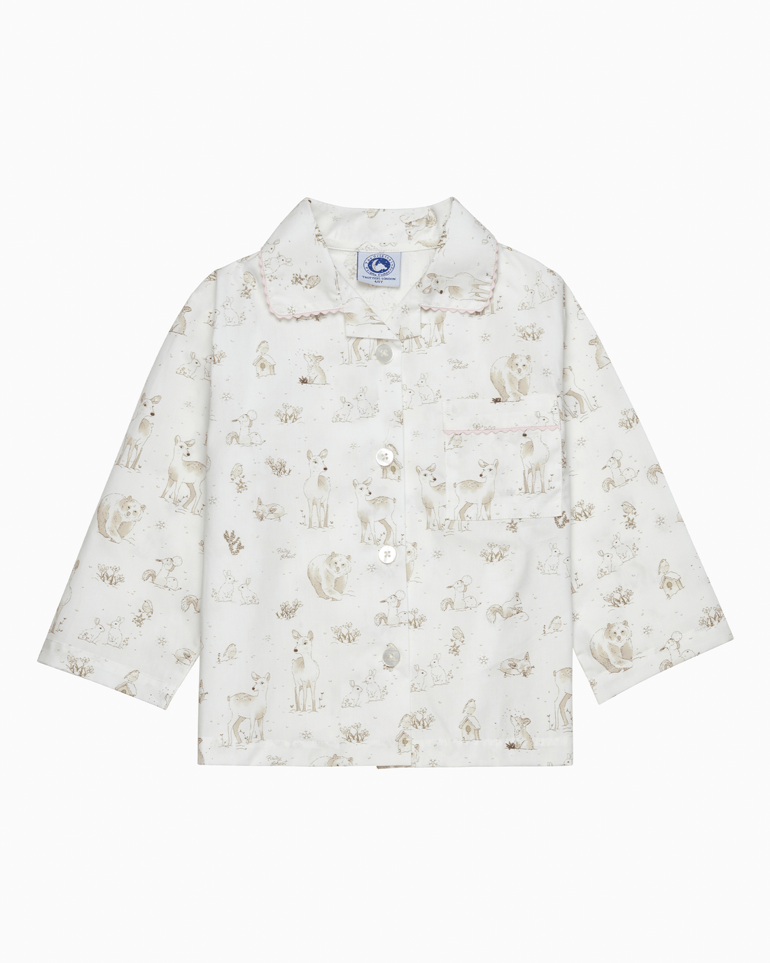 Original Pyjama Company Pyjamas Winter Woodland Pyjamas