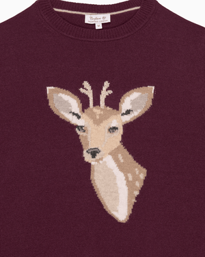 Confiture Jumper Mummy Dasher Jumper in Claret