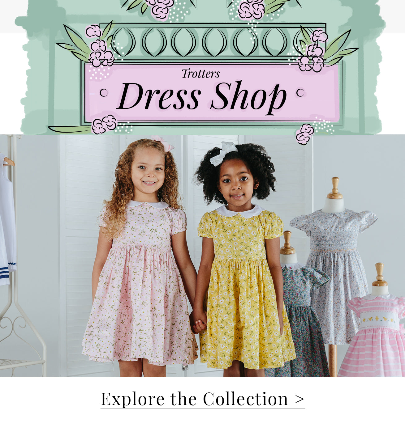 Dress Shop | Smocked Dresses | Floral Patterned Dresses – Trotters