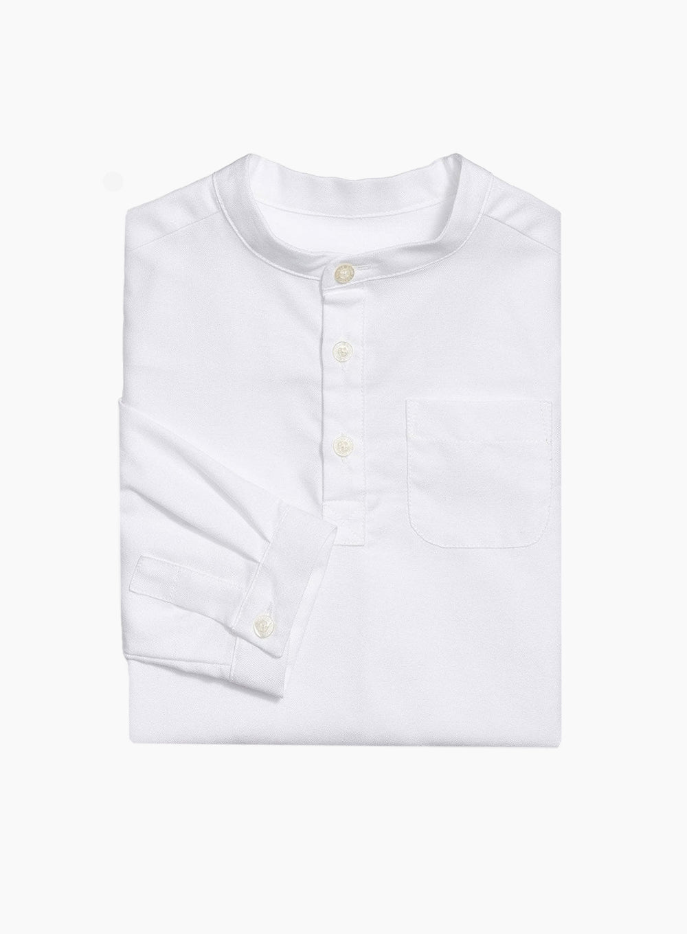 Thomas Brown Shirt Oscar Shirt in White