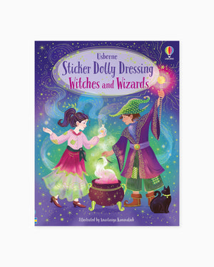 Usborne Book Usborne's Sticker Dolly Dressing Witches and Wizards