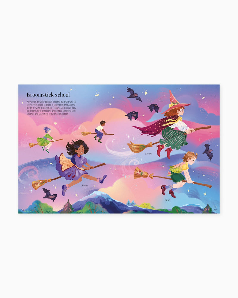 Usborne Book Usborne's Sticker Dolly Dressing Witches and Wizards