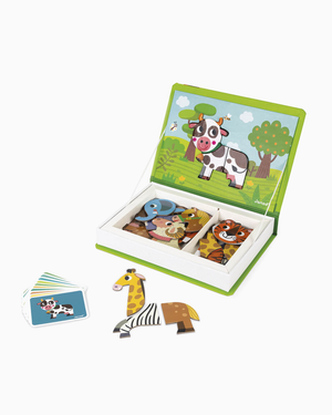 Janod Toy Magnéti' Book Animals