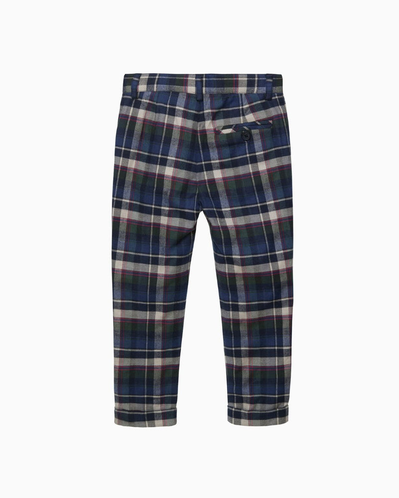 Chelsea Clothing Company Trousers Donald Trousers in Multi Tartan