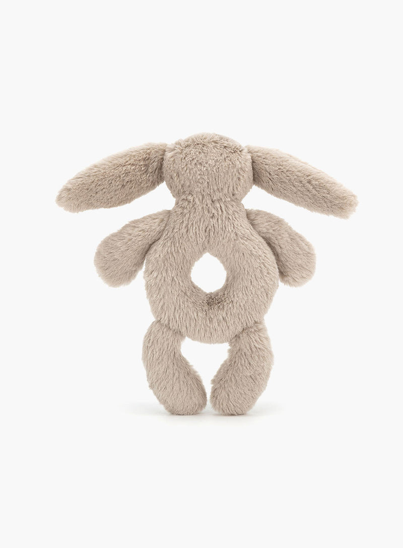 Baby Jellycat Toy Jellycat Bashful Bunny Ring Rattle in Beige