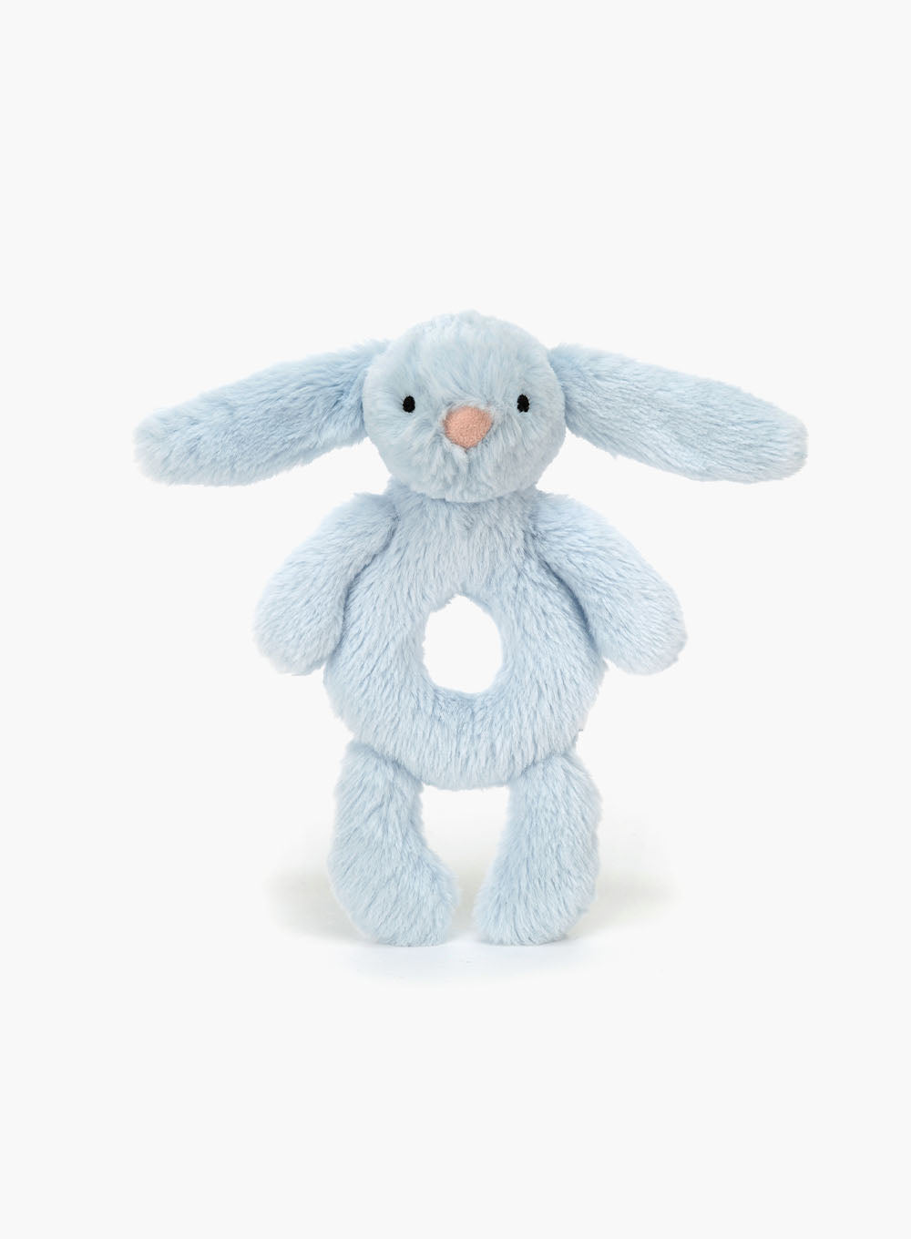 Baby Jellycat Toy Jellycat Bashful Bunny Ring Rattle in Blue