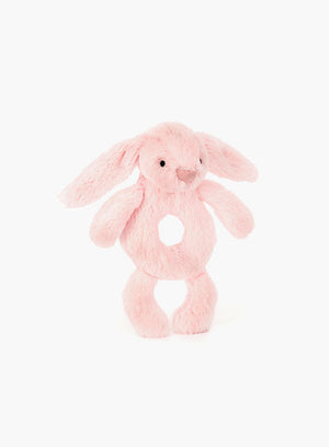 Baby Jellycat Toy Jellycat Bashful Bunny Ring Rattle in Pink