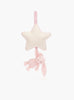 Baby Jellycat Toy Jellycat Bashful Bunny Star Musical Pull in Pink