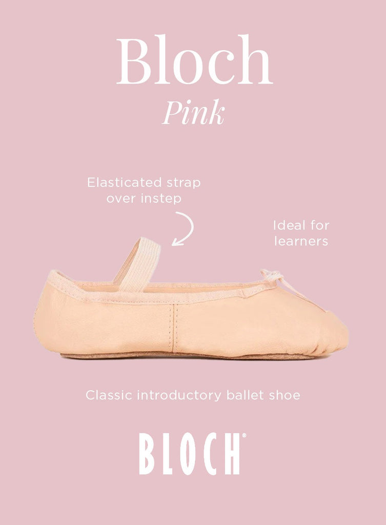 Bloch Ballet Shoes Pink | Trotters Childrenswear