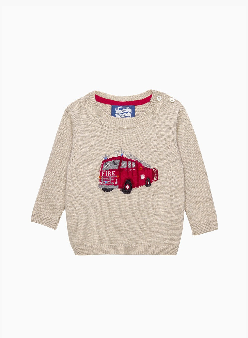Chelsea Clothing Company Jumper Baby Fire Engine Jumper