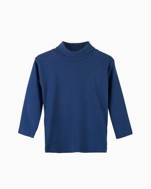 Chelsea Clothing Company Roll Neck Unisex Classic Roll Neck in Navy