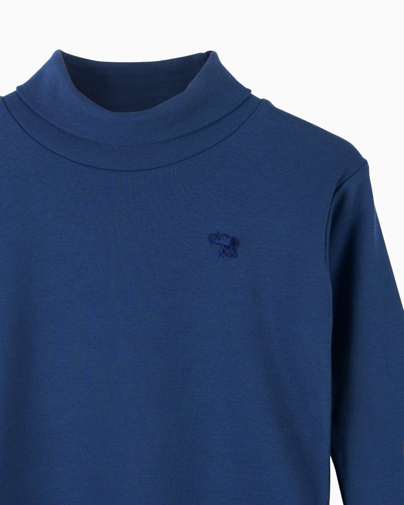 Chelsea Clothing Company Roll Neck Unisex Classic Roll Neck in Navy