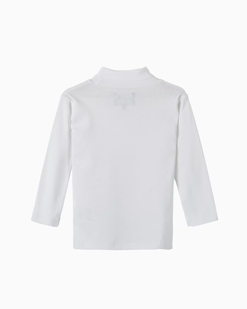 Chelsea Clothing Company Roll Neck Unisex Classic Roll Neck in White