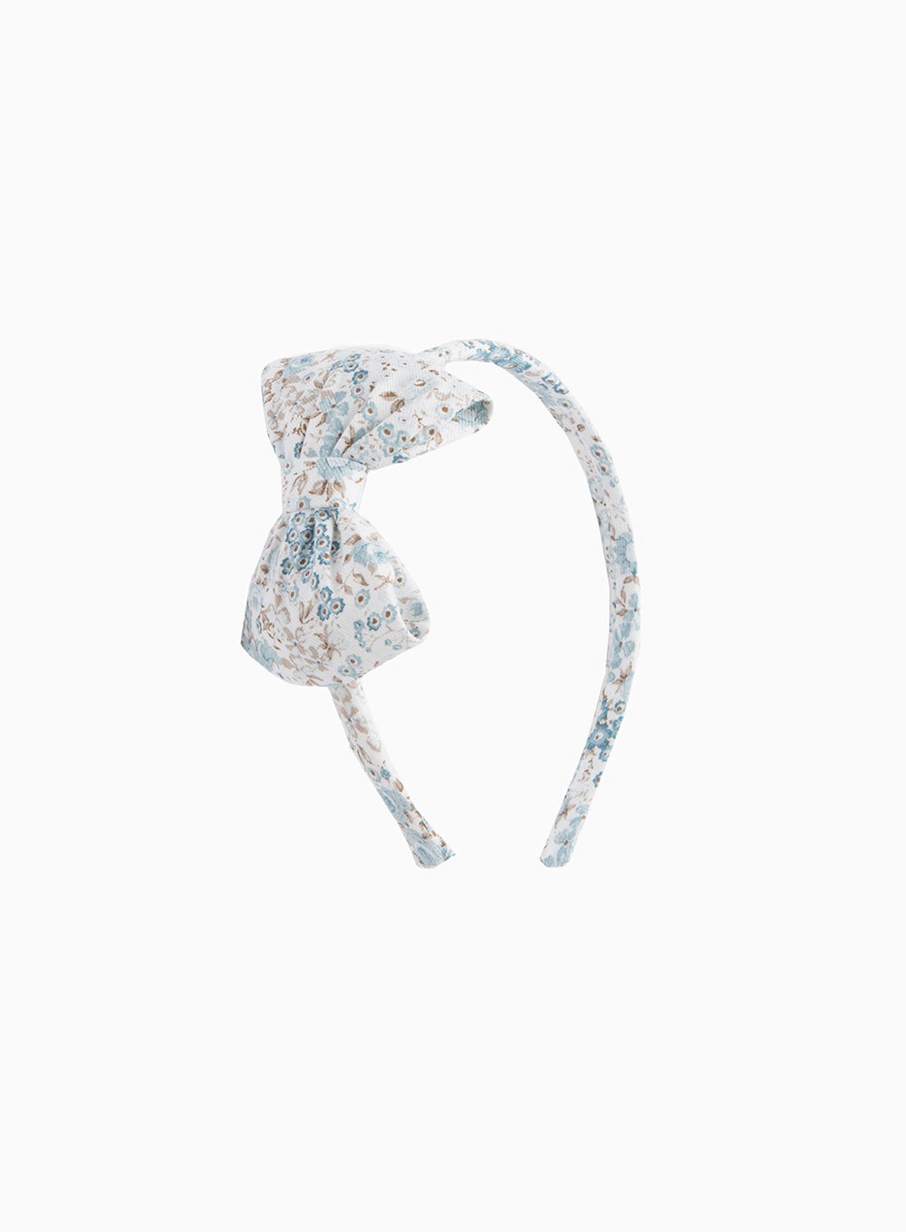 Confiture Alice Bands Big Bow Alice Band in Sea Blue Rose