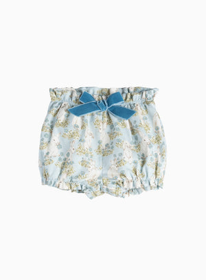Confiture Bloomers Little Bow Bloomers in Blue Bunny