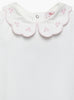 Confiture Body Baby Short-Sleeved Ava Embroidered Petal Body