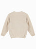 Confiture Cardigan Emily Embroidered Cardigan in Oatmeal