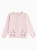 Confiture Cardigan Emily Embroidered Cardigan in Pink Pale