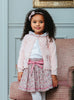Confiture Cardigan Emily Embroidered Cardigan in Pink Pale