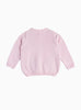 Confiture Cardigan Little Walter Puppy Cardigan in Pale Pink