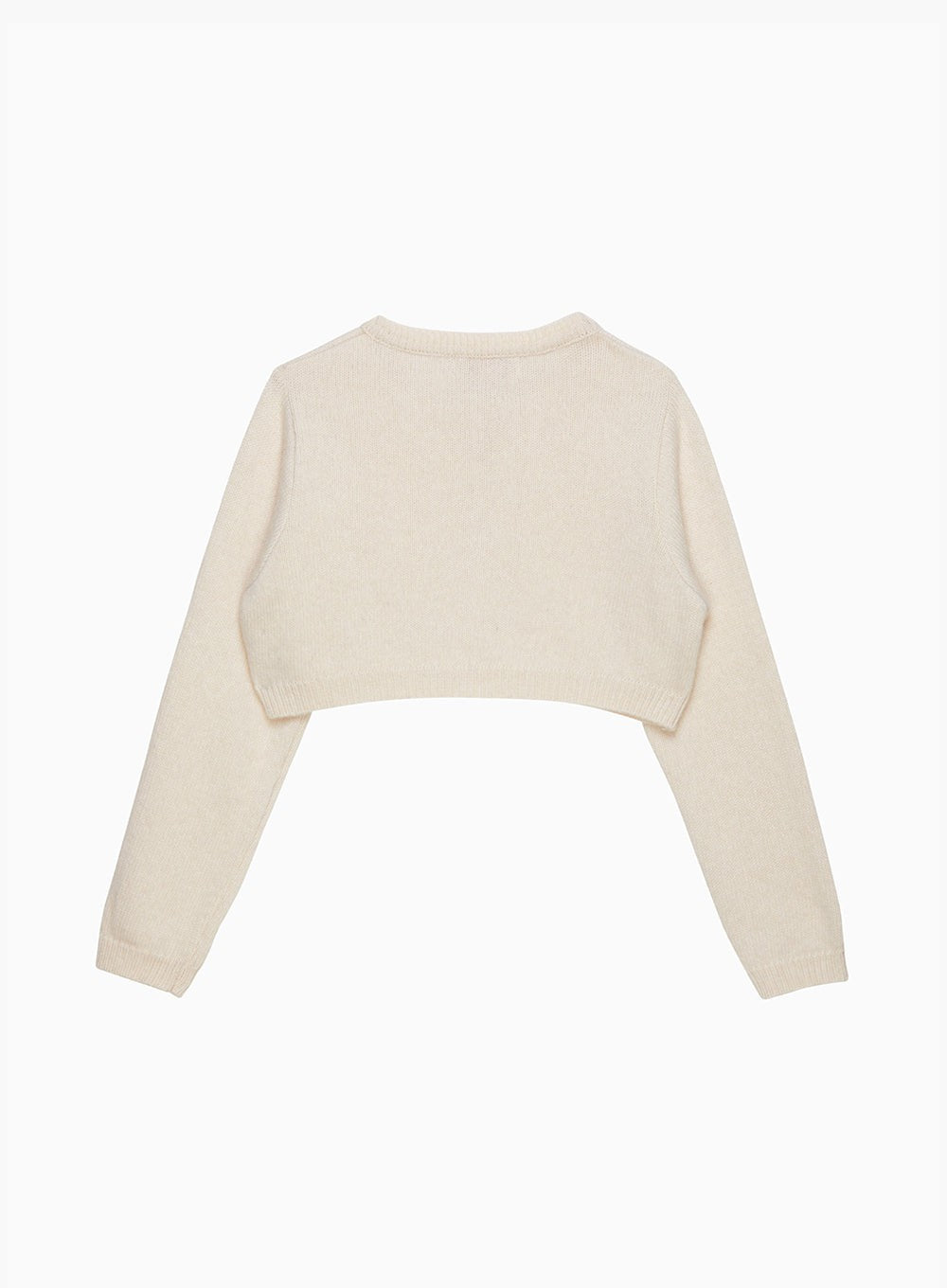 Confiture Cardigan Martha Velvet Bow Cropped Cardigan