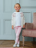 Confiture Cardigan Natasha Fair Isle Cardigan in Winter White