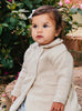 Confiture Coat Little Alexandra Knitted Coat in Oatmeal